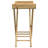 Vidaxl Folding Tray Table 27.8"X16.7"X31.5" Bamboo