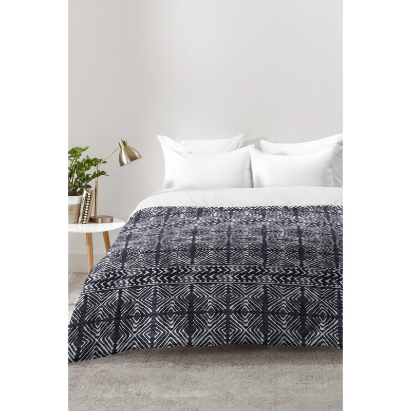 Ensemble d'édredon étoiles au-dessus de minuit, Édredon pour lit simple TG + 1 taie décorative