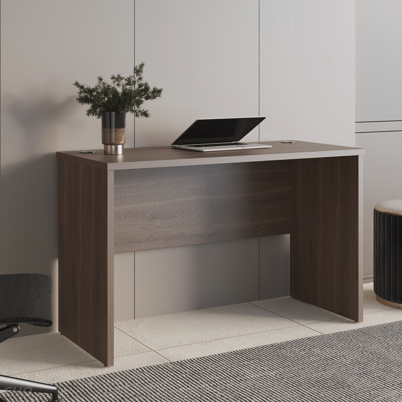 Bureau d'écriture, H 30 po, Gris foncé