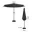 Aisya 3m Traditional Parasol with LED Light-800186013