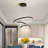 Thida 3 - Light LED Geometric Chandelier-240038350