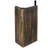 Wall Mounted Rustic Wood And Industrial Metal Garment Rack With Shelf