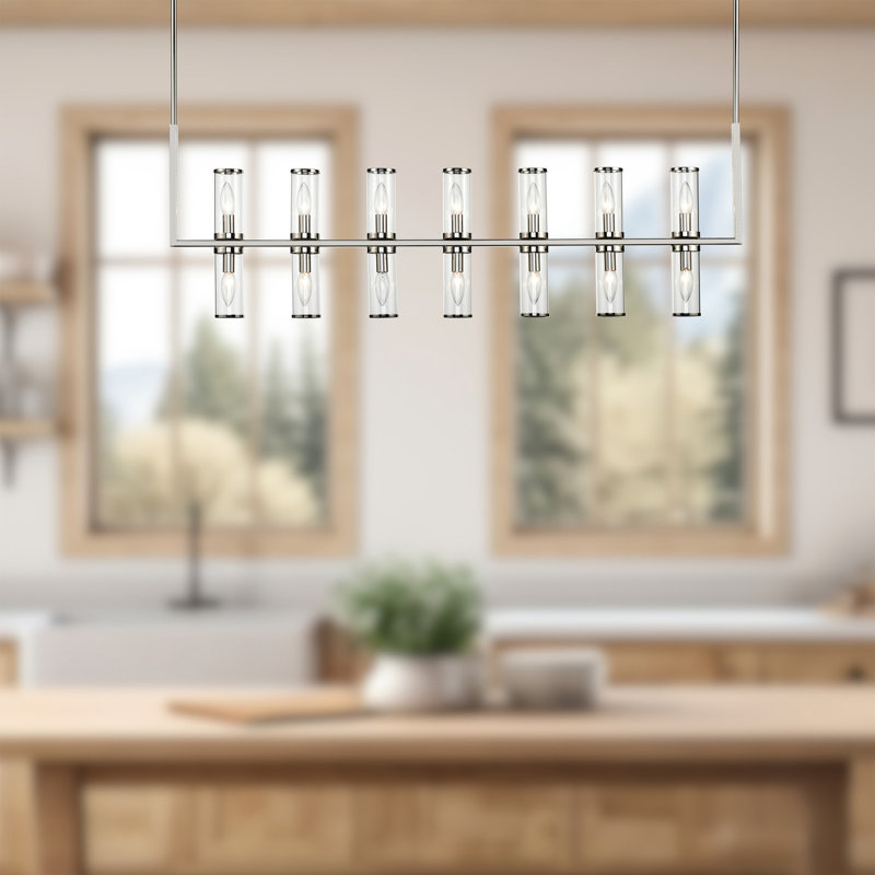 Revolve 14 - Light Pendant, Polished Nickel