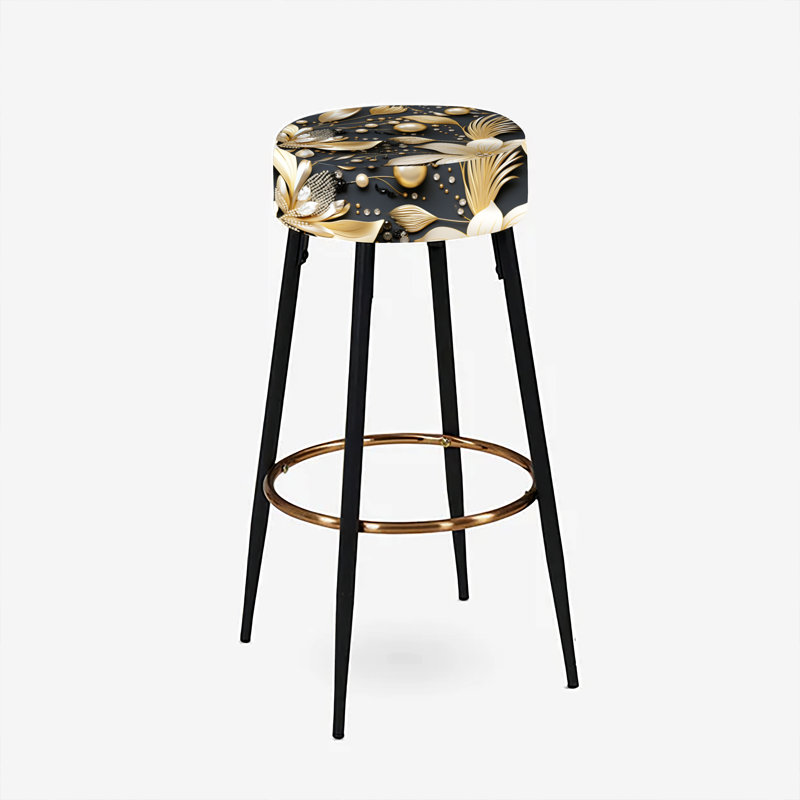 Ensemble de 2 tabourets de bar Dewald - Glam