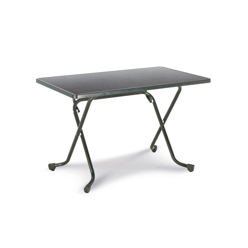 Madrid Folding Table Rectangular 110X70 Cm, Anthracite