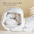 All Season Feather Down Fiber Comforter - Ultra Fluffy 100% Cotton Duvet Insert, Hotel Luxury Bedding-1363728918-1364279470