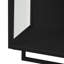 Armoire 22,92 po avec tablette amovible et rangement à deux portes, polyvalent, élégant porte-serviettes mural noir