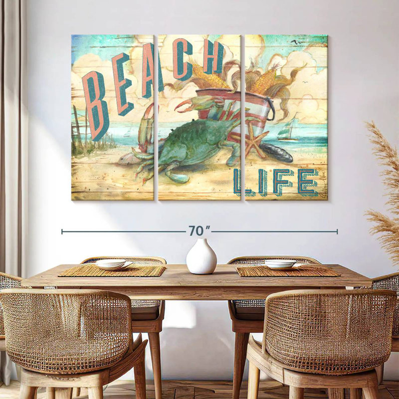 Beach Crab I, 42" H x 65" W