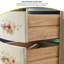 Commode d'appoint en bois massif rétro patiné-256879821