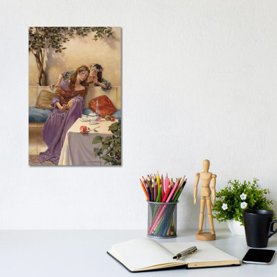 Whisper by Maher Morcos - Wrapped Canvas Print