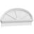 Elliptical 4 Spoke Architectural Grade PVC Combination Pediment-41860166