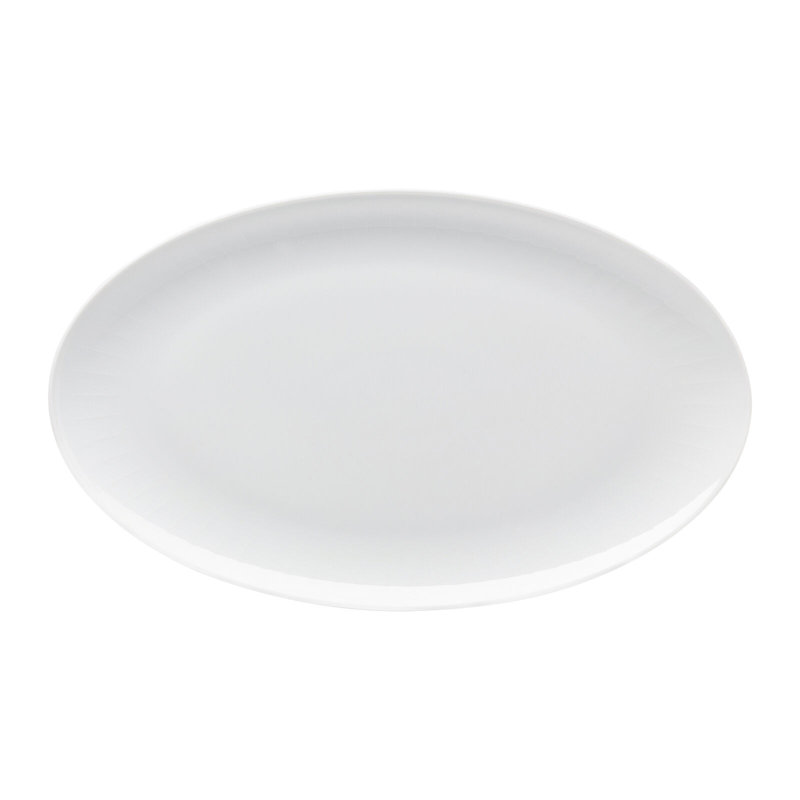 Joyn Porcelain China Platter, White