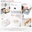 Évier de cuisine à tablier simple encastré en granit blanc composite 30 po-81172336