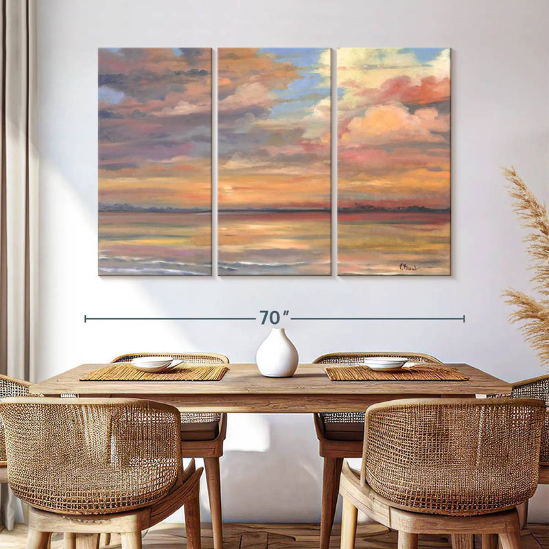 Gillard Shell Island Sunset, 42" H x 65" W
