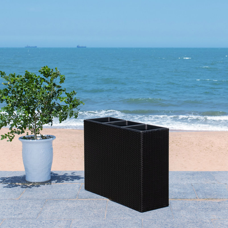 Rita Planter Box, Black