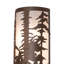 2 - Light Flush Mounted Sconce