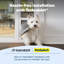 Porte pour chat PetSafe Microchip, blanc