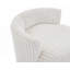 Fauteuil d'appoint rembourré avec roulettes-740088604