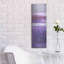 Winston Porter «Purple Rain I» par Erin Ashley, art mural en métal-2047647463