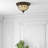 Anandi Glass Flush Mount
