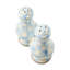 Sky Check Large Salt & Pepper Shakers