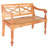 Batavia Bench Entryway Bench with Back for Hallway Solid Wood Mahogany-1691036397-1661524409