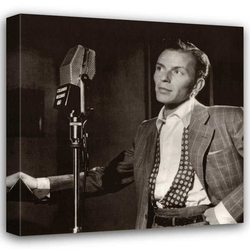Frank Sinatra (jeune), H 20 po x l 20 po