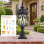 24.15 Inch Outdoor Post Light in Black