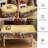 Beige Santa Claus Pattern Design Festive Atmosphere Decor Washable Polyester Tablecloth