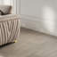 Causeuse en tissu Leena