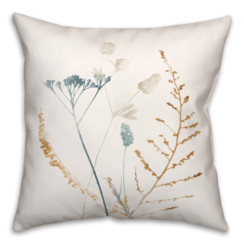 Housse et insert de coussin carré Wildflower