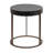 Round Wooden Short Side Table