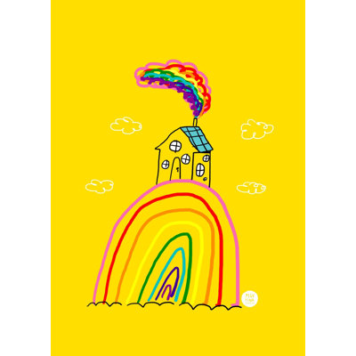 Colorful Dreams (Limited Edition) #2 by Pegatina Criolla - Unframed Graphic Art