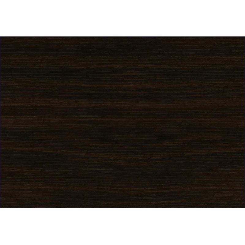 Bureaux, bureau de coin en L 58 po, stratifié brun espresso moderne, métal noir | Panneau de particules | Espresso