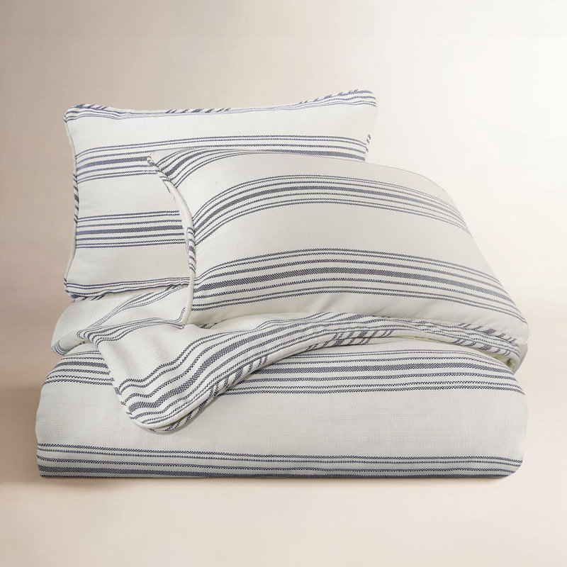 Ensemble d'édredon 3 pièces Prescott, King Comforter + 2 King Shams