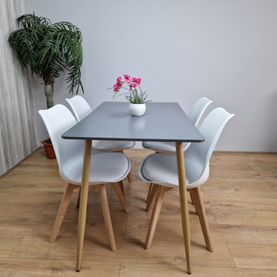 Gisele 4 - Person Dining Set
