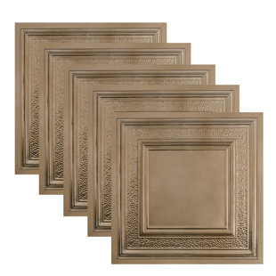 Great Lakes Tin Milwaukee Lay-In Ceiling Tile (Pack Of 5)