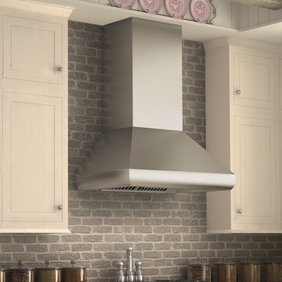 ZLINE 30 in. Professional Convertible Vent Wall Mount Range Hood in Stainless Steel (587-30)