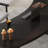 Black Free form Solid Wood Writing desk-1926355295