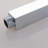 FontanaShowers Solid Brass Chrome Square Ceiling Mounted Overhead Shower Arm