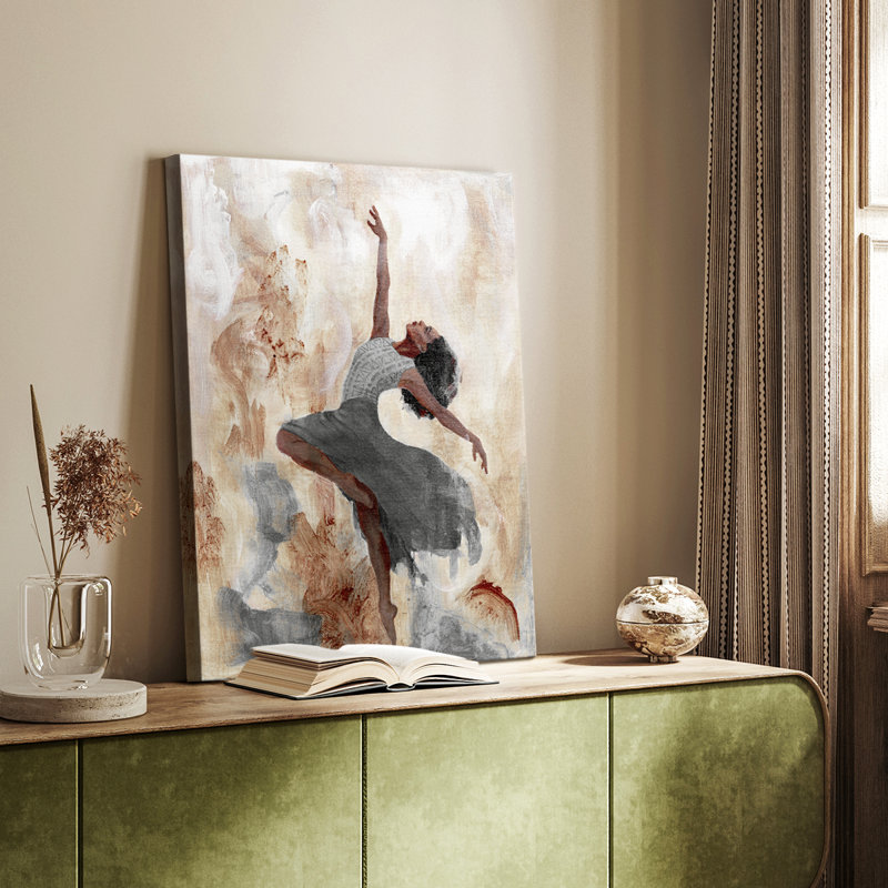 Beautiful Dancer I - galerie tendue sur mesure Cavas, 18" H x 12" W