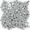 11.6 x 11.6 Sparkly Glass, Stone Glass and Stone Mosaic Tile