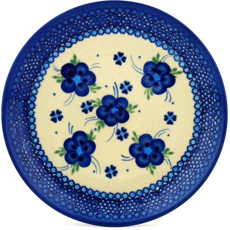 Bleu-belle Fleur Decorative Plate
