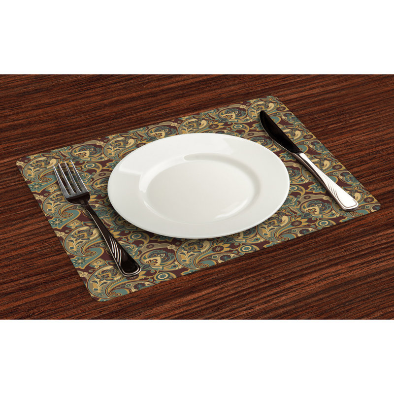 Récapitulatif 18,5" motif cachemire