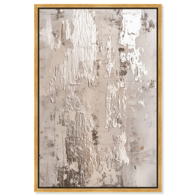 Rusted Echo III Canvas Textured Digital Art by