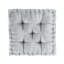 Coussin de sol carré en poly chenille