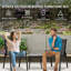 2 - Person Patio Dining Set with Rectangular Table