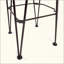 Tabouret industriel en bois et en métal