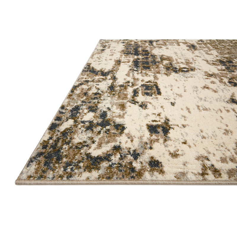 Abstract Indoor Rug, Rectangle 3'9" x 5'9"