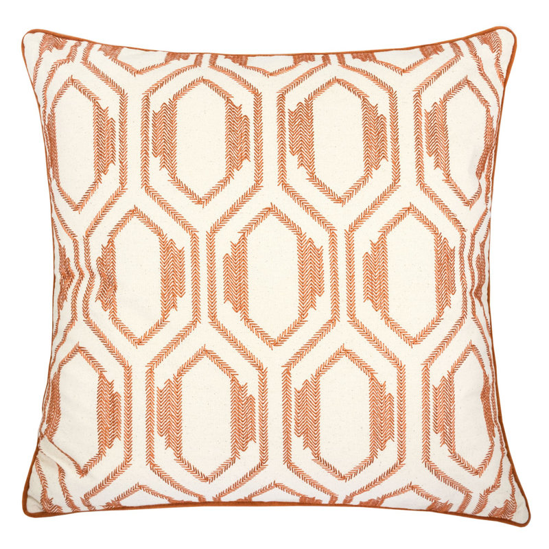 Cataldo Embroidered Outdoor Throw Pillow